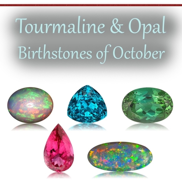 Opal and Tourmaline Gemstones OCTOBER BIRTHSTONE SALE! - Picture 4 of 5